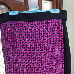 Etcetera pencil skirt, with netting detail